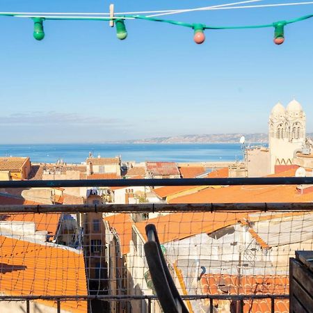 Terrasse Vue Mer & Quartier Historique Vieux Port Марсель Экстерьер фото