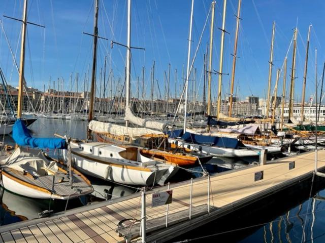 Terrasse Vue Mer & Quartier Historique Vieux Port Марсель Экстерьер фото